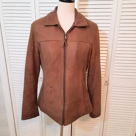 Wilsons leather coat jacket sz medium - Picture 1 of 5